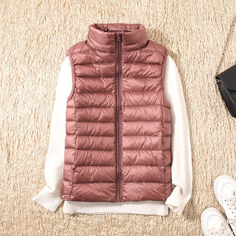 Veste sans manches femme zippée col montant - Image 21