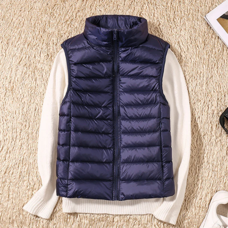 Veste sans manches femme zippée col montant - Image 24
