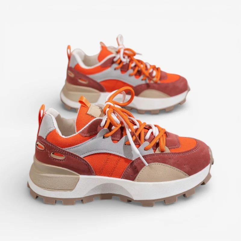 Veya – Chaussures à Bout Rond avec Semelle Antidérapante et Fermeture à Lacets