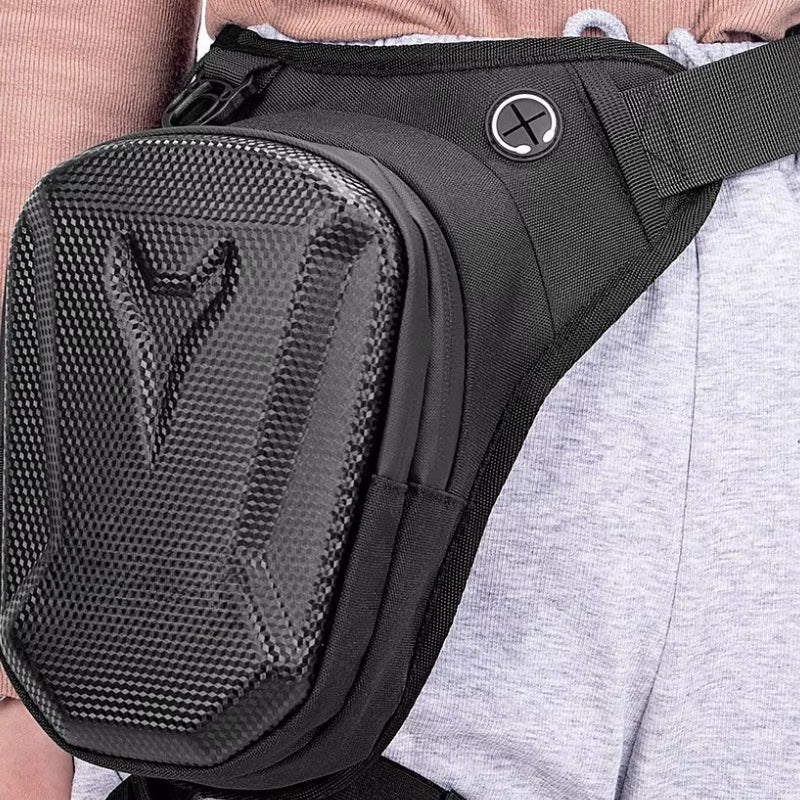 Homme Sac de jambe moto grande capacité - Image 5