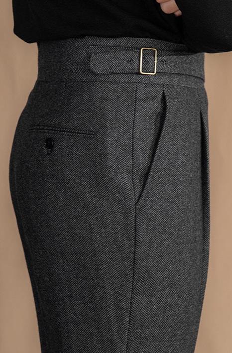 Pantalons plissés ajustés élégants pour un confort sophistiqué - Image 9