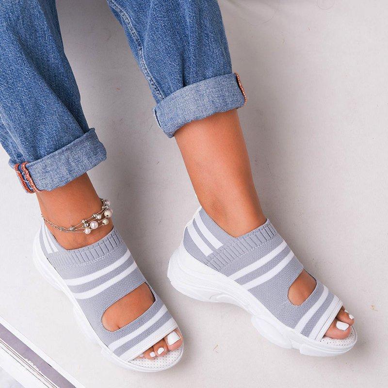 Sandales femme bout ouvert design classique - Image 4