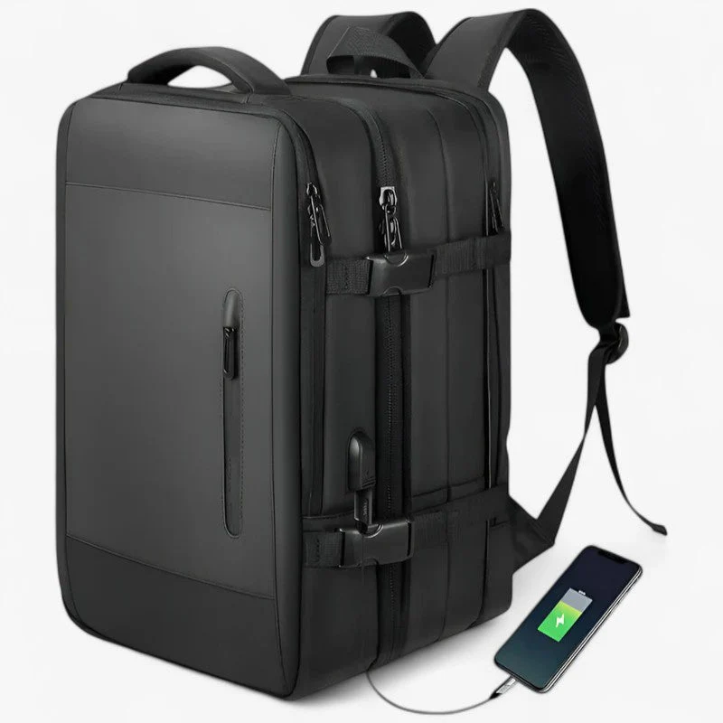 Grand sac de voyage extensible 35–40 L