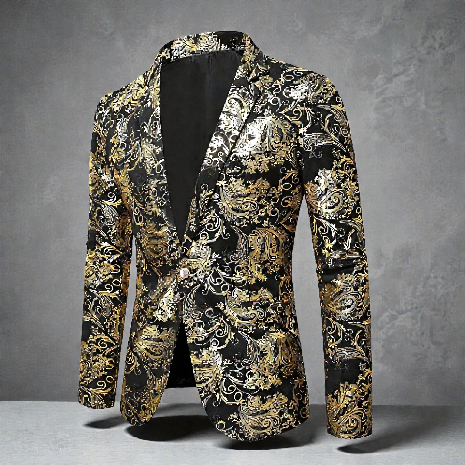 Veste fleurie manches longues - Image 3