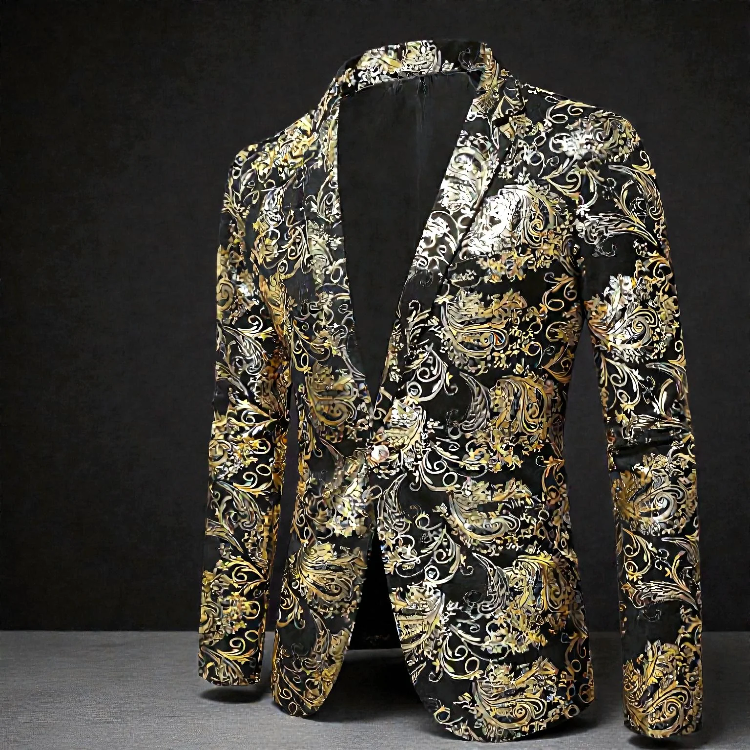 Veste fleurie manches longues - Image 4