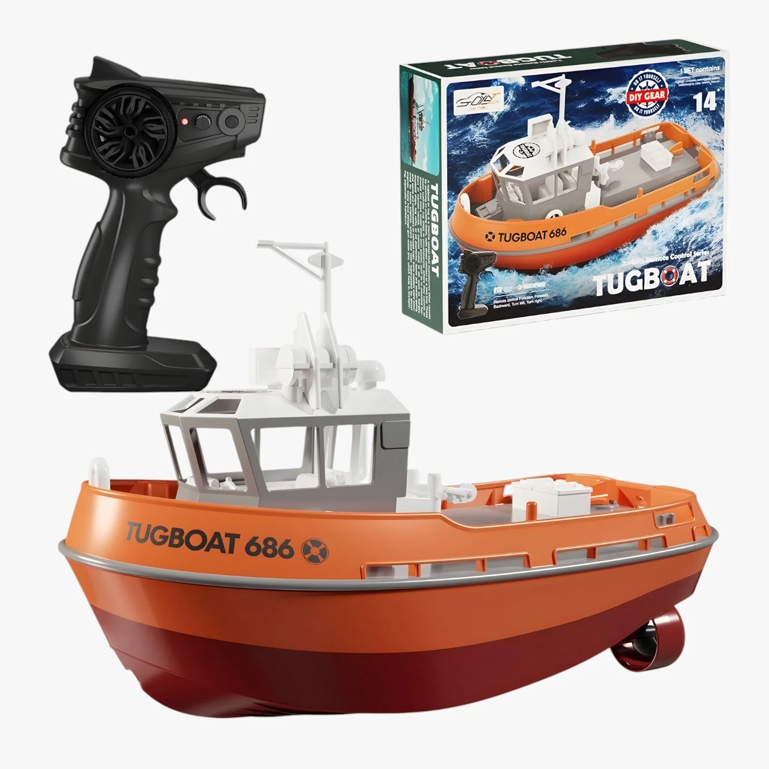 Bateau RC WaveCruze avec double moteur - Image 2