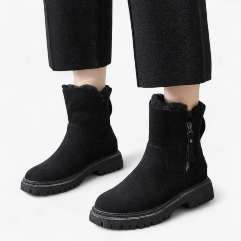 Bottines Wayne en PU avec doublure chaude - Image 2