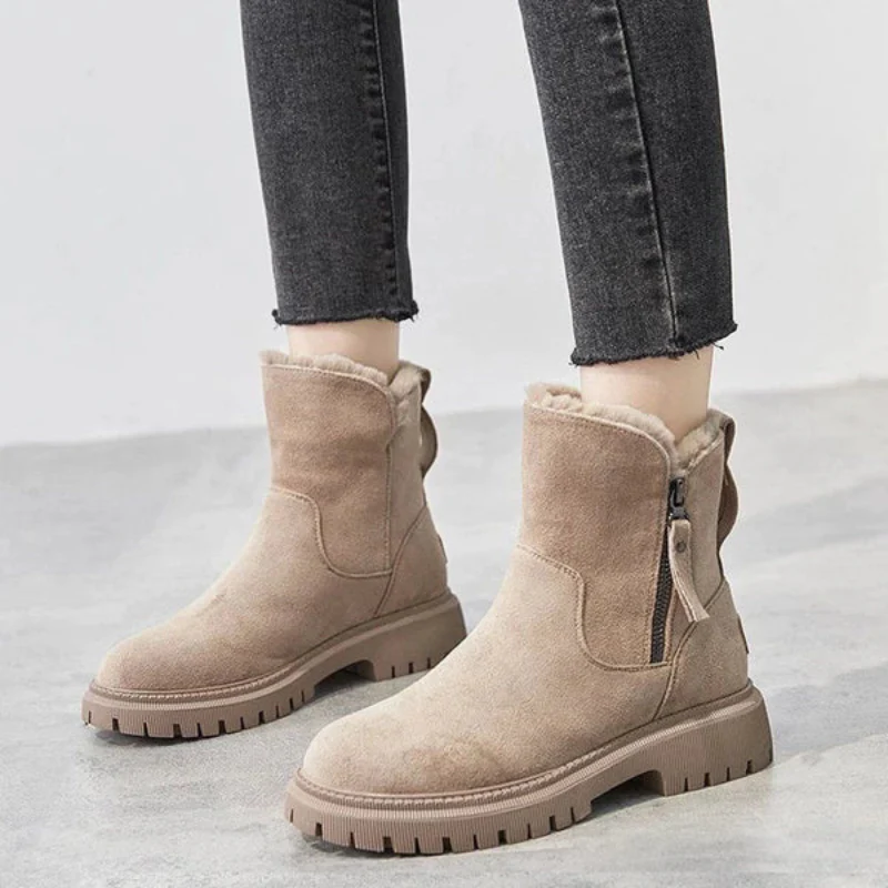 Bottines Wayne en PU avec doublure chaude - Image 4