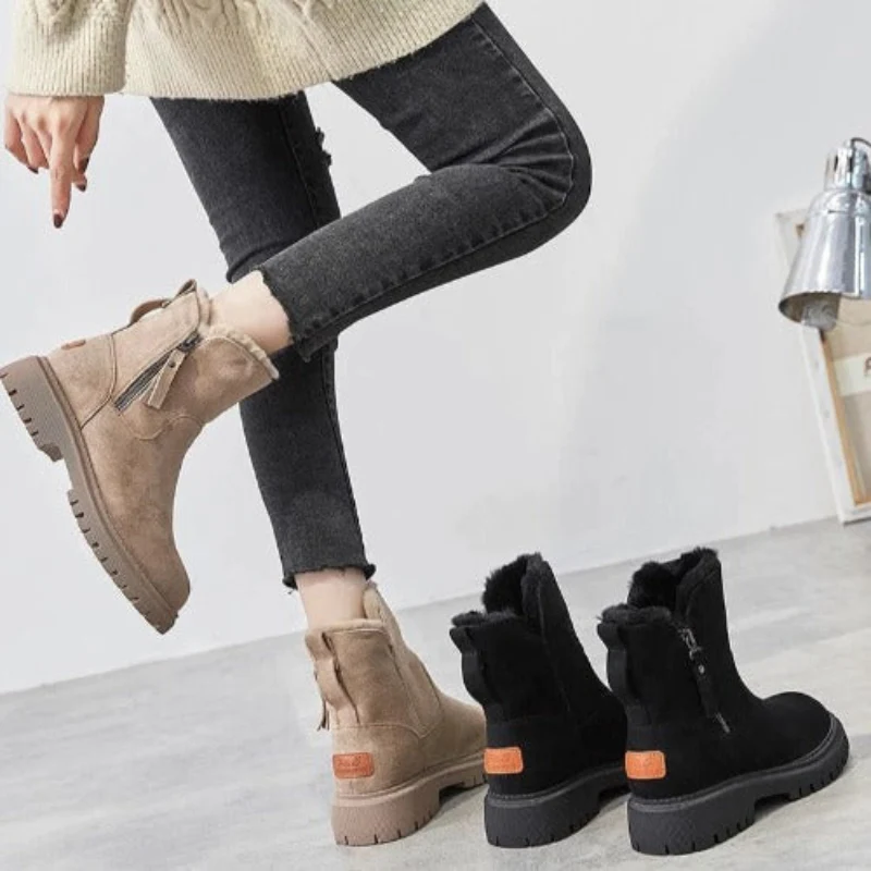 Bottines Wayne en PU avec doublure chaude - Image 5