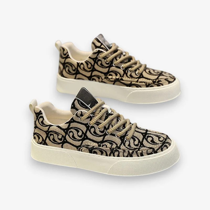 Chaussures homme à lacets bout rond semelle plate - Image 2