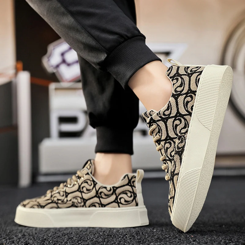 Chaussures homme à lacets bout rond semelle plate - Image 6