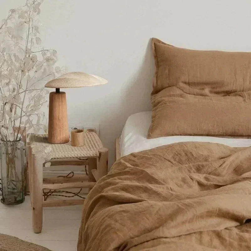 Lampe de table décorative en bois - Image 4