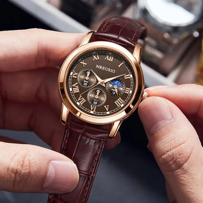Montre à quartz élégante homme - Image 4