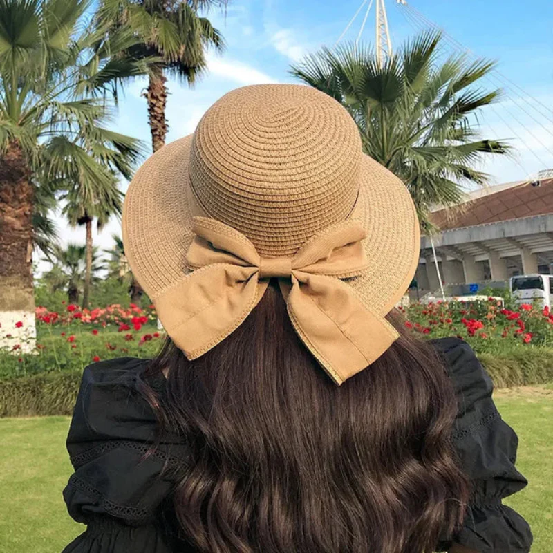 Zarela – Chapeau à bord pliable avec nœud et design arrondi - Image 4