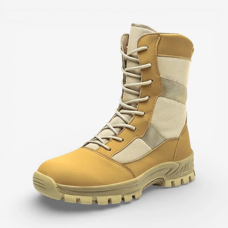 Bottines à lacets à bout rond et semelle antidérapante - Image 3