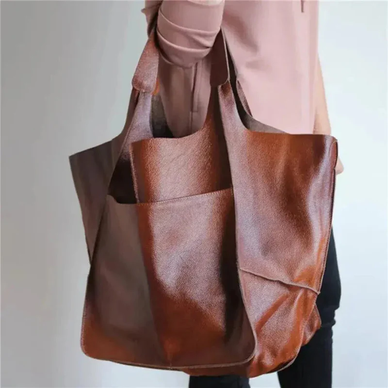 Sac bandoulière grande capacité avec large bandoulière - Image 2