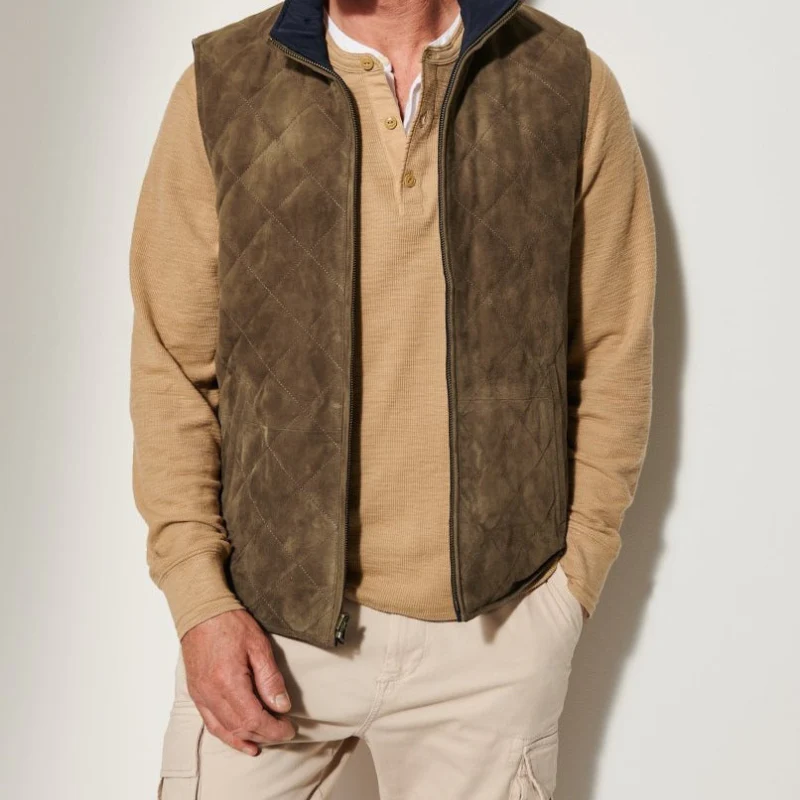 Zian – Veste sans manches avec fermeture éclair et col rabattable - Image 4