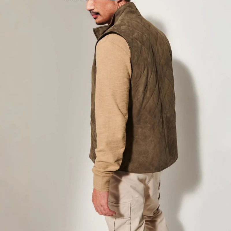 Zian – Veste sans manches avec fermeture éclair et col rabattable - Image 6