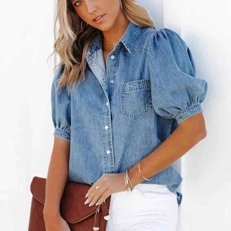 Chemise boutonnée classique femme